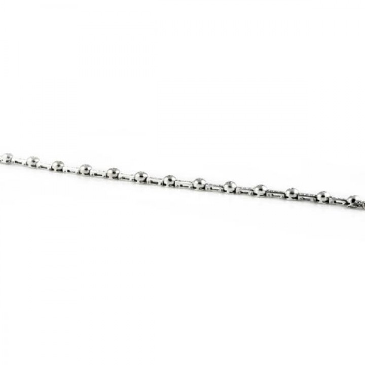 DIAMOND 18K WHITE GOLD BRACELET
