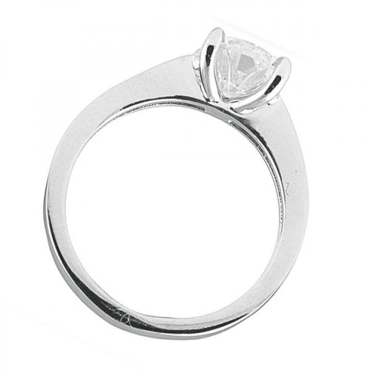 2.30 ct Cushion Cut Platinum Engagement Ring