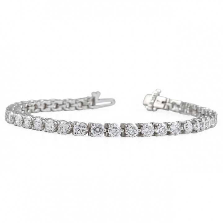 7.60 carat Lab-Grown Diamond Tennis Bracelet