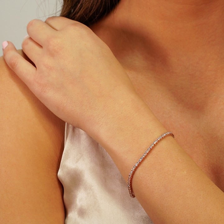 2.20 Carat Diamond Tennis Bracelet yg