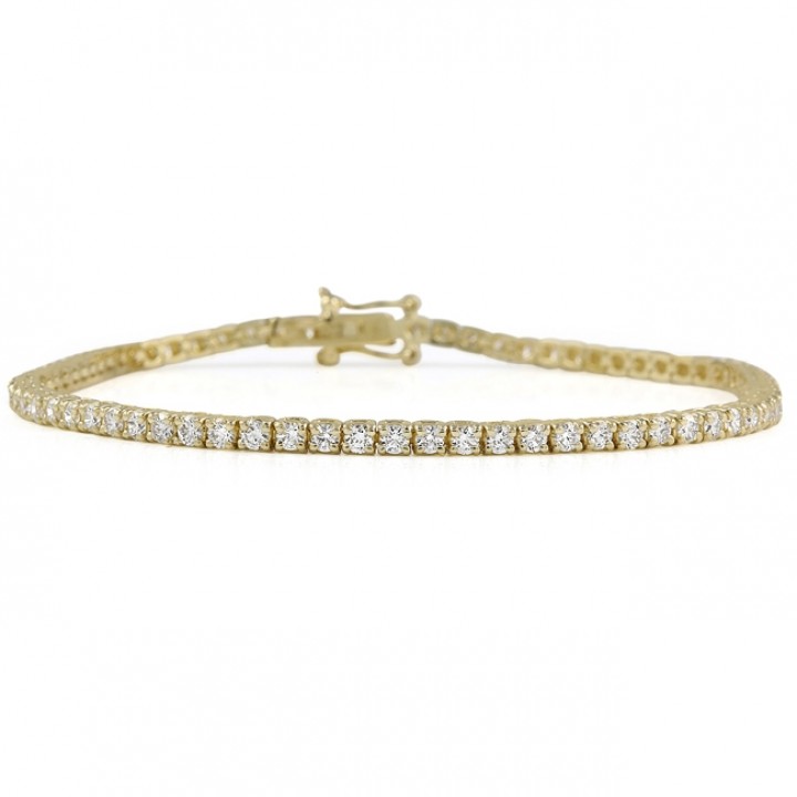 2.20 Carat Diamond Tennis Bracelet yg