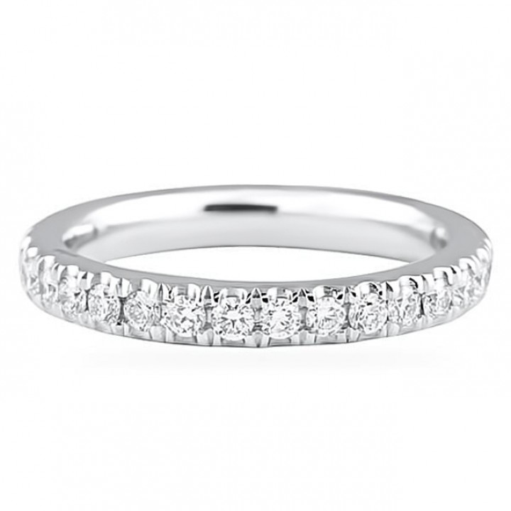 .80 carat Pave Round Diamond Eternity Band yg