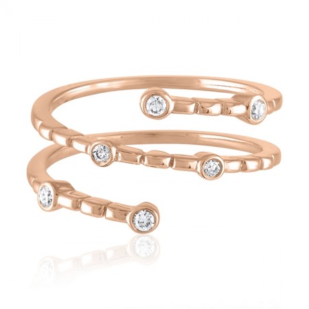 Coiled Diamond Ring product
