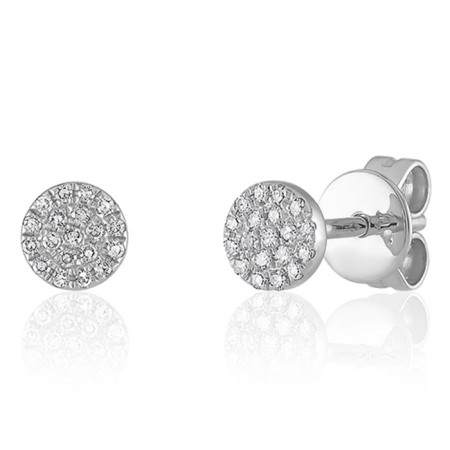 Diamond Disc Studs