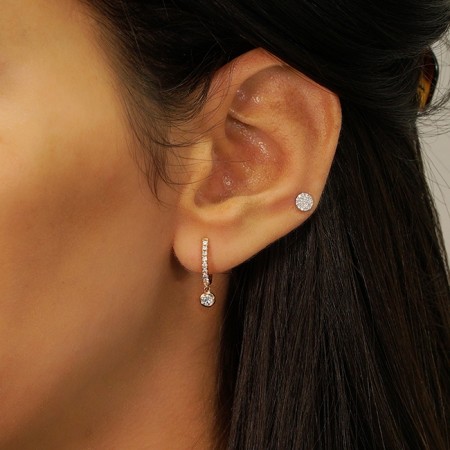 Diamond Disc Studs