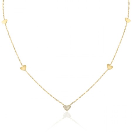 Hearts Necklace yg