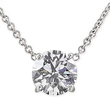1.6ct Lab-Grown Round Diamond Solitaire Pendant product