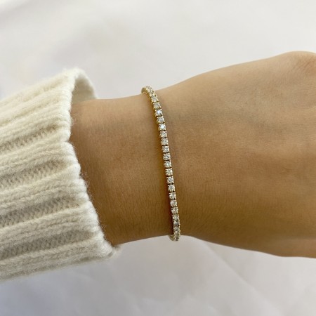2.20 Carat Diamond Tennis Bracelet yg
