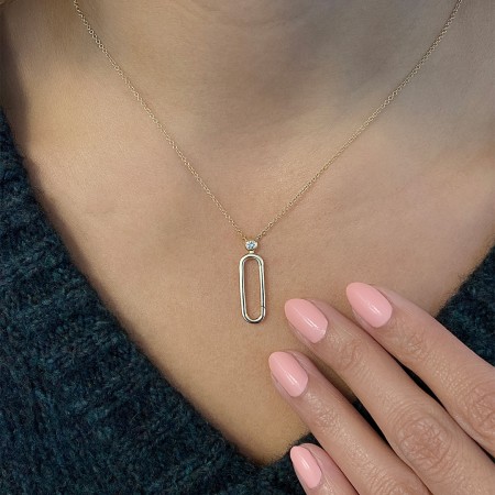 Minimalist Bezel Pendant