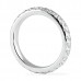 round diamond pave wedding band