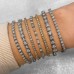 2.20ct Diamond Yellow Gold Tennis Bracelet + Rose Gold Tennis lifestyle
