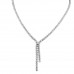 6.52 carat Graduating Size Diamond Tassel Tennis Necklace