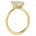 2.72 Carat Marquise Cut Lab Diamond Ring profile