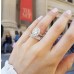 3.65 Carat Oval Diamond Eternity Band lifestyle met