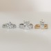 5 carat Radiant Cut Diamond Solitaire Engagement Ring lifestyle grouping