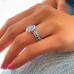 2.26 Carat Antique Oval Lab Diamond Bezel Ring lifestyle pairing