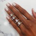 1.01ct Pear Shape White Gold Solitaire Engagement Ring lifestyle