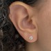 1.10 carat Diamond Stud Earrings ear