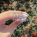 3.09 carat Radiant Cut Lab Diamond Invisible Gallery™ Ring lifestyle flowers