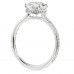 1.7ct Round Lab Grown Diamond Engagement Ring profile