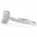 1.61ct Radiant Cut Lab Diamond Engagement Ring side