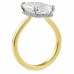 5.01 carat Hybrid Step-Cut Invisible Gallery™ Engagement Ring gallery view