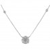 Princess and Marquise Diamond Cluster Pendant full product