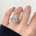 2.85 carat Oval Lab Diamond Two-Tone Solitaire Engagement Ring lifestyle stack