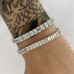 25.15 carat Grand Emerald Cut Lab Diamond Tennis Bracelet lifestyle tattoo