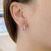 Marquise Diamond Huggie Earrings lifestyle right