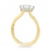 1.80 carat Round Diamond Invisible Gallery™ Solitaire Ring profile