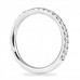 .61 carat Round Diamond Pave Wedding Band profile