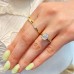 1.96ct Radiant Cut Lab-Grown Diamond Solitaire Ring lifestyle