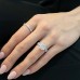 2.85 carat Emerald & Baguette Cut Lab Diamond Ring lifestyle