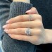 4.53 carat Emerald Cut Lab Diamond Engagement Ring lifestyle