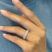 3.90ct Oval Diamond Individual Basket Eternity Band lifestyle