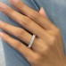 5.30ct Cushion Cut Lab Diamond Eternity Band lifestyle