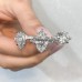 1.75 carat Marquise Diamond Platinum Engagement Ring three