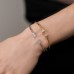 Three-Row Pave Open Cuff Bracelet lifestyle