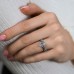 2.75 Carat Oval Shape Lab Diamond Solitaire Ring lifestyle