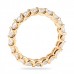 2.05ct Round Diamond U-Shape Eternity Band side
