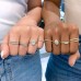 Super Slim Pave Wedding Bands lifestyle