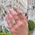 .30 ct Emerald Cut Yellow Gold Super Stackable Ring lifestyle