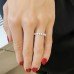 1.75 carat Round Lab Diamond Compass Eternity Band lifestyle