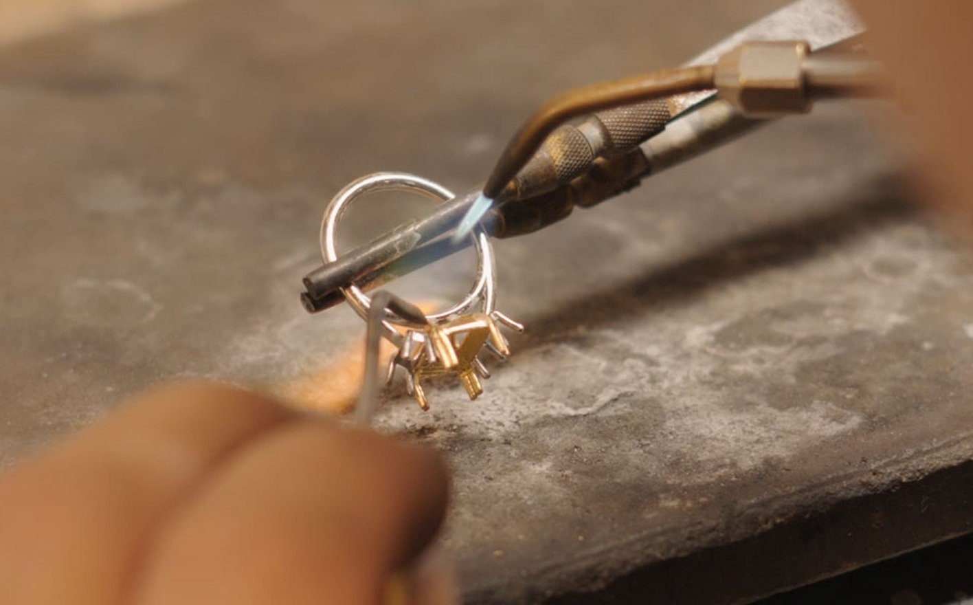 Production of Custom Diamond Ring